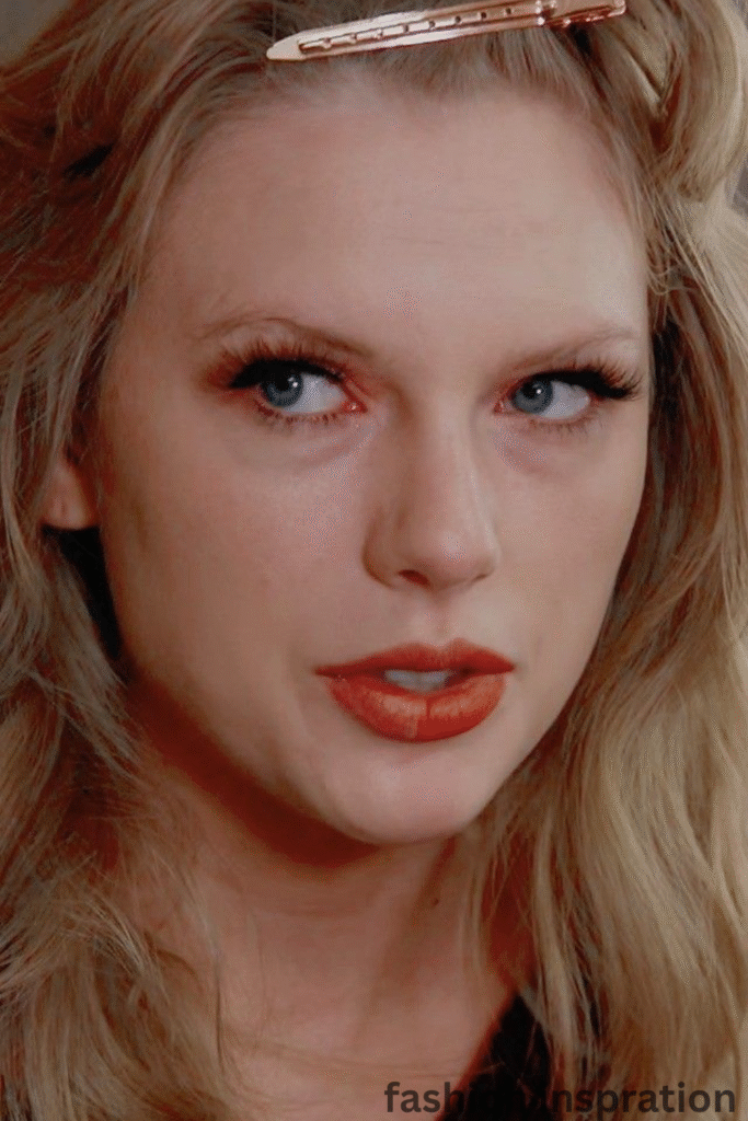Taylor Swift Without Make Up in Music Creation