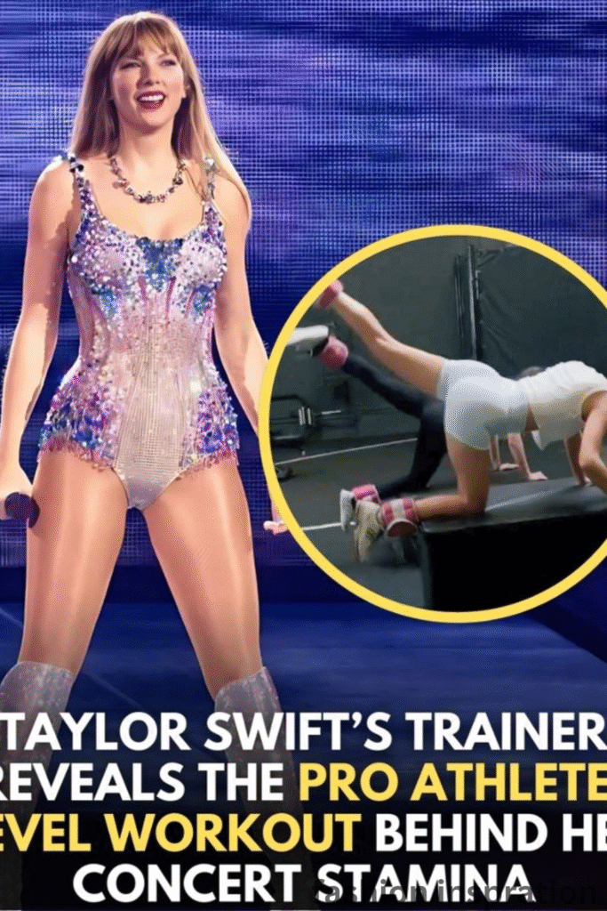 Taylor Swift Without Make Up in Fitness Routines