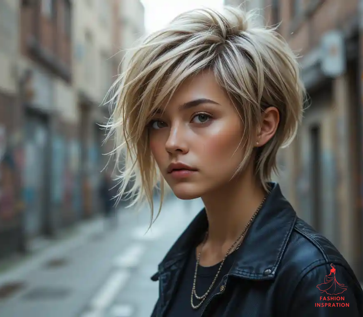 Textured Crop Short Hair Cuts for Women