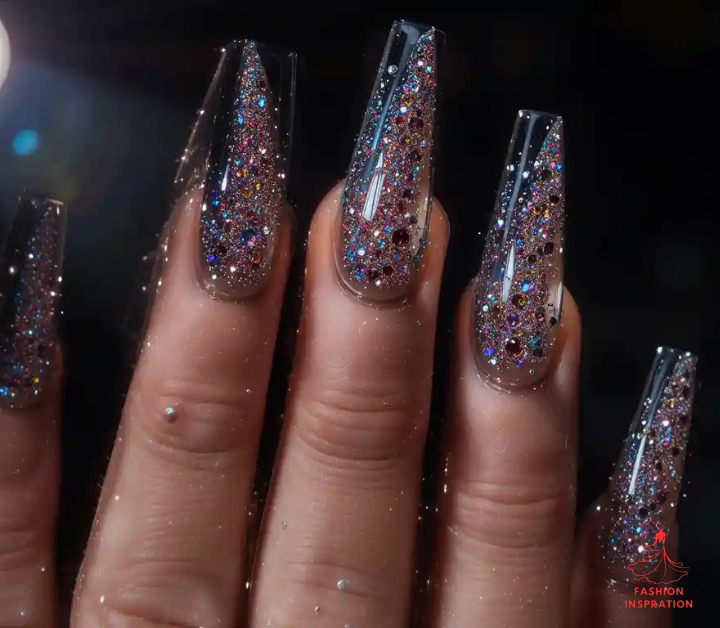 Nails Acrylic Long Styles