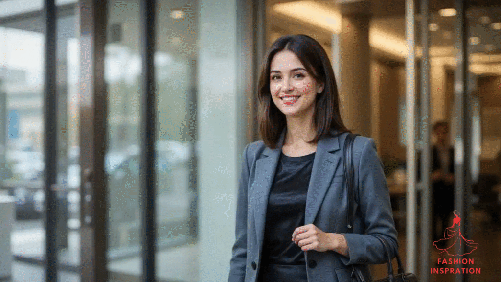 Shoulder-Length Hairstyles for Work 