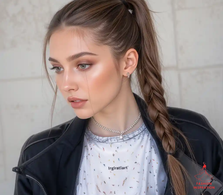 Braided Ponytail Long Hairstyles