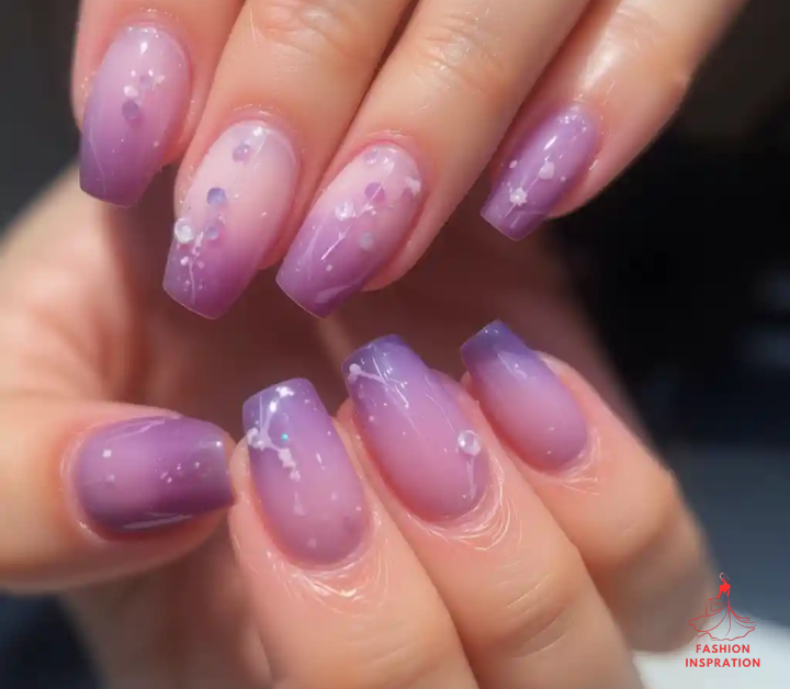  Ombre Effect in Nail Ideas Acrylic 
