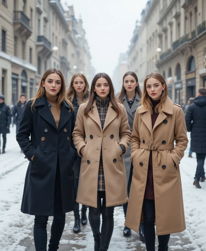 European Fashion Winter The Role of Outerwear