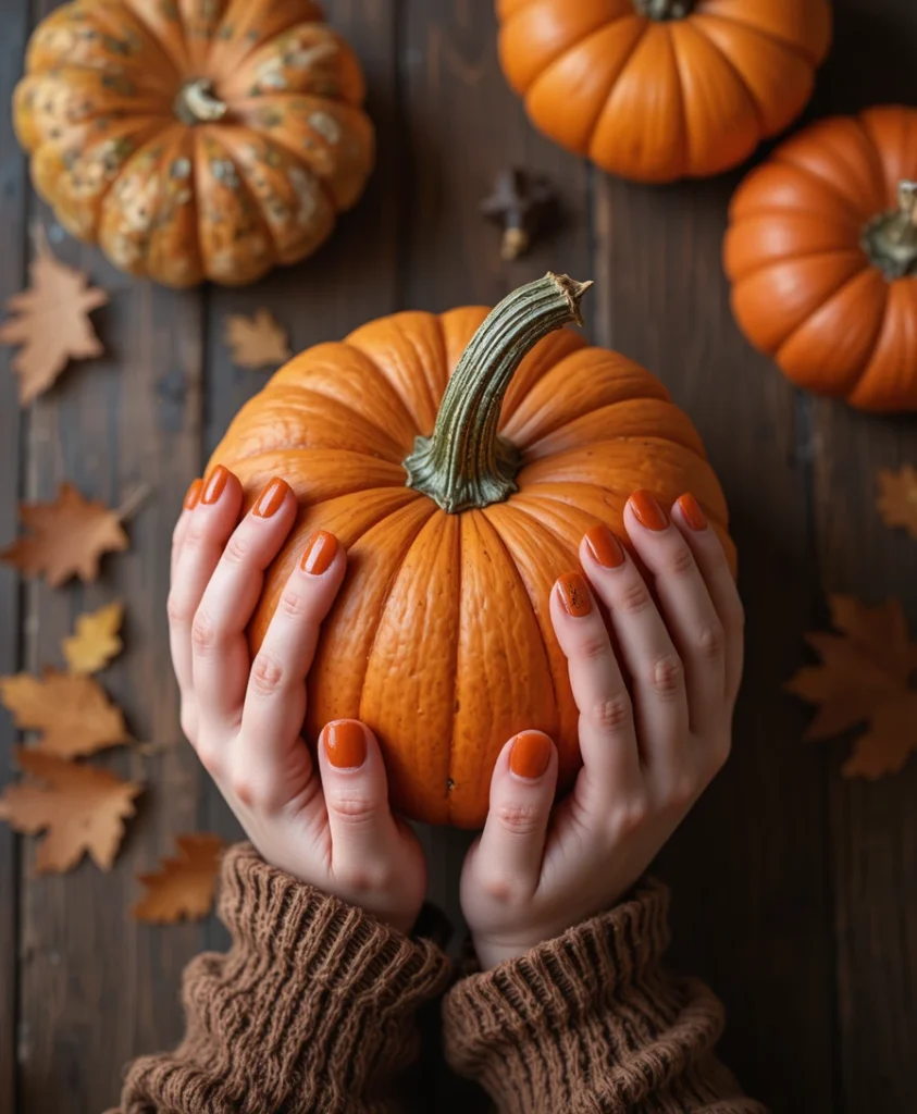 Rust Orange Fall Nail Colors