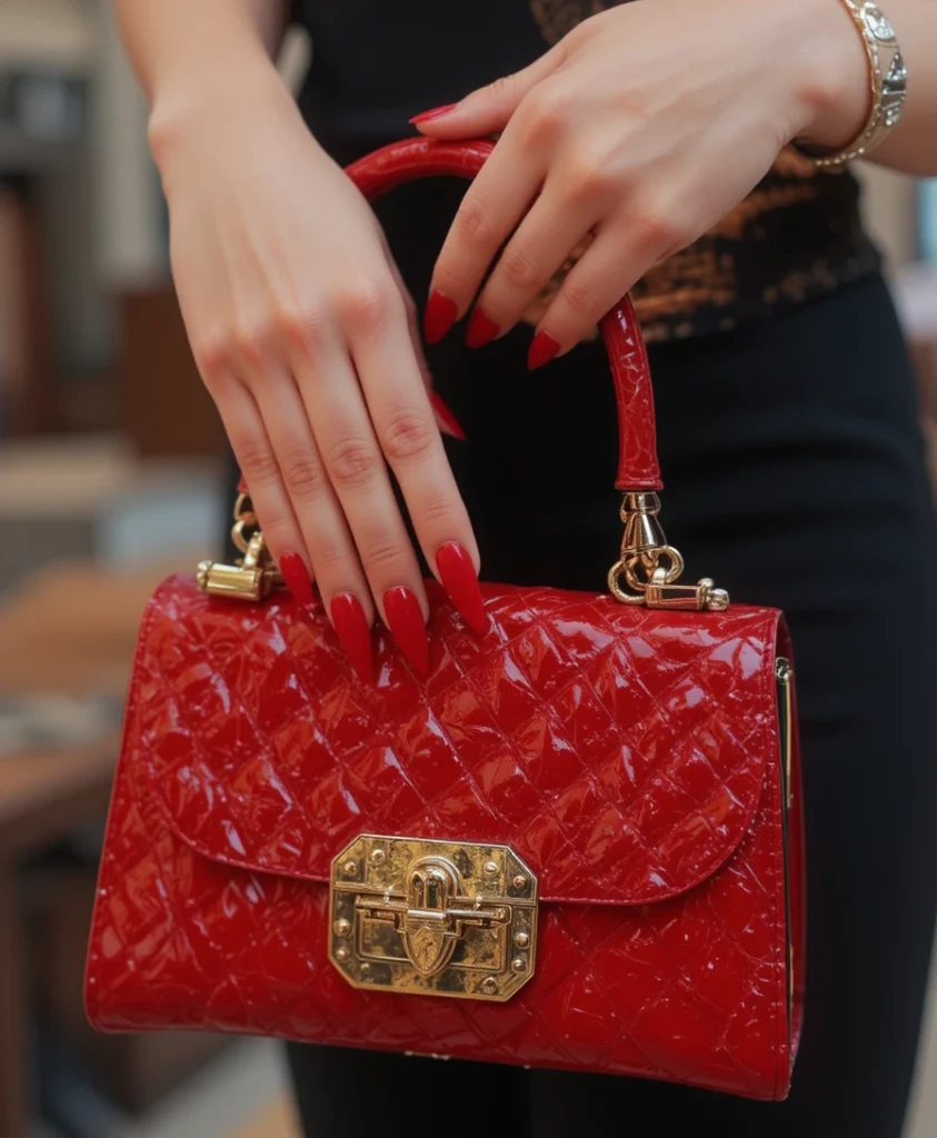 Nail Inspo Bold Red Statements