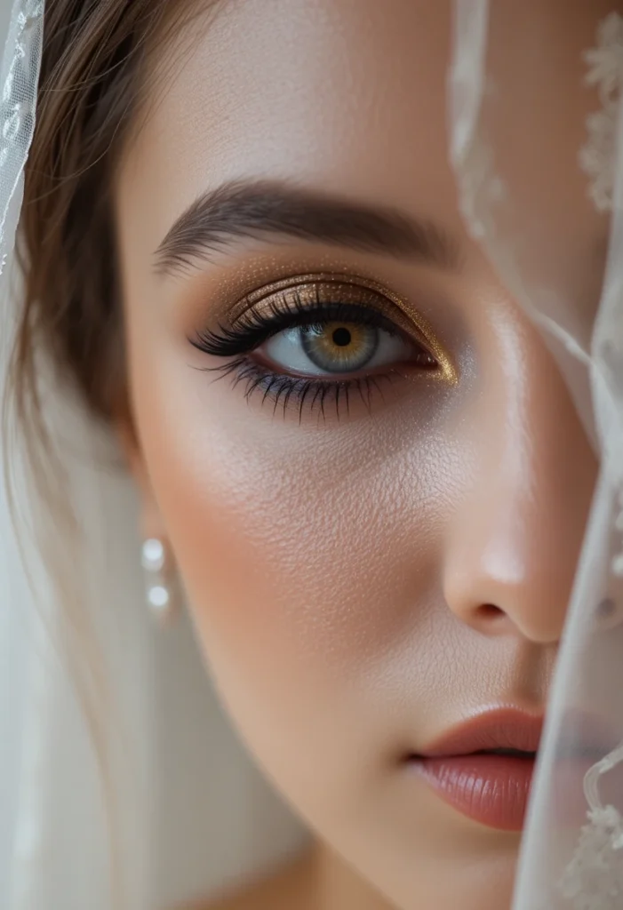  Bridal Brown Eye Makeup for Timeless Elegance