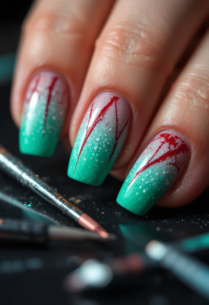 3. The Art of Creating Drip Perfection for halloween nails