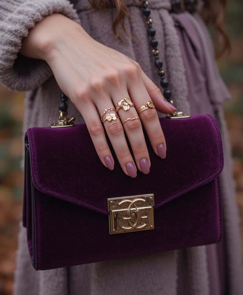 Deep Plum Fall Nail Colors