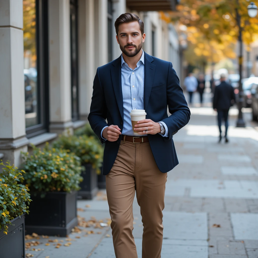 Fall Outfits Men: Your Ultimate Style Guide for 2025 3 3. Smart Casual Fall Outfits Men