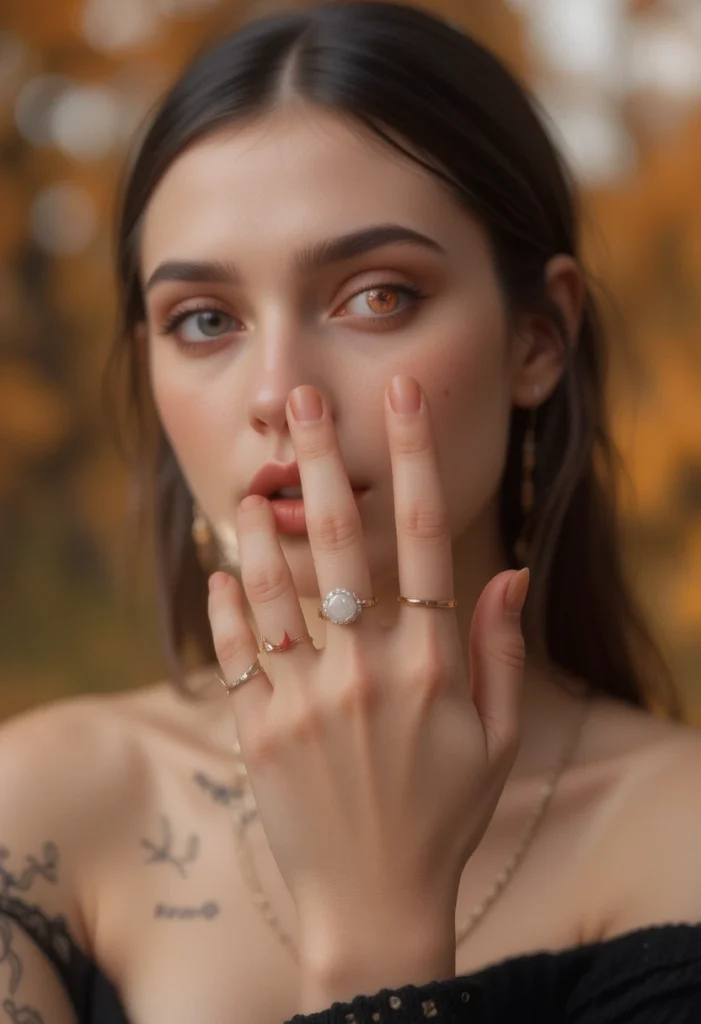 6. Accent Nail Placement for halloween nails