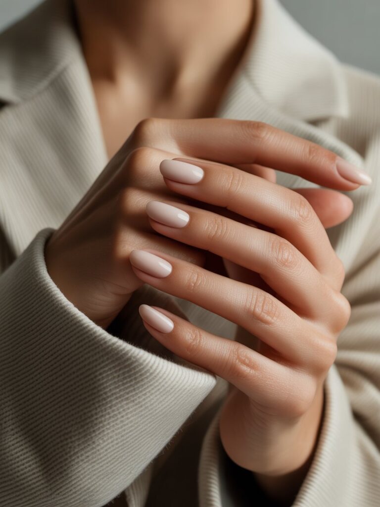 Nail Inspo Minimalist Nude Nails