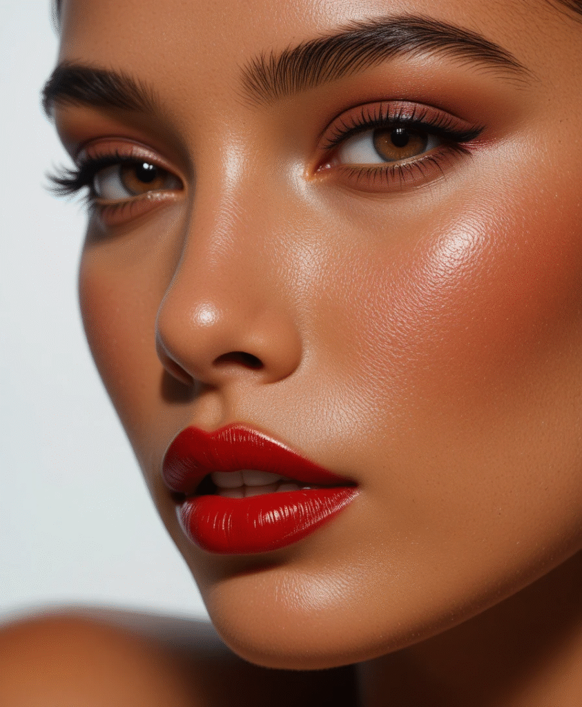  Latina Make Up and Iconic Red Lips