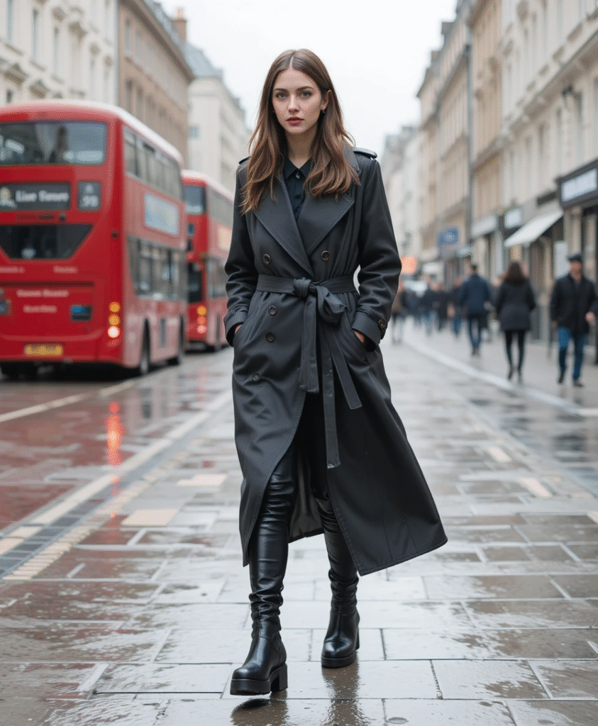 European Fashion Winter London Street Style