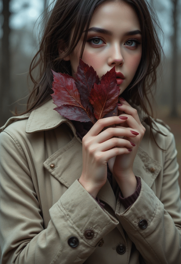  Deep Cherry Red – A Passionate Classic in Dark Fall Nail Colors