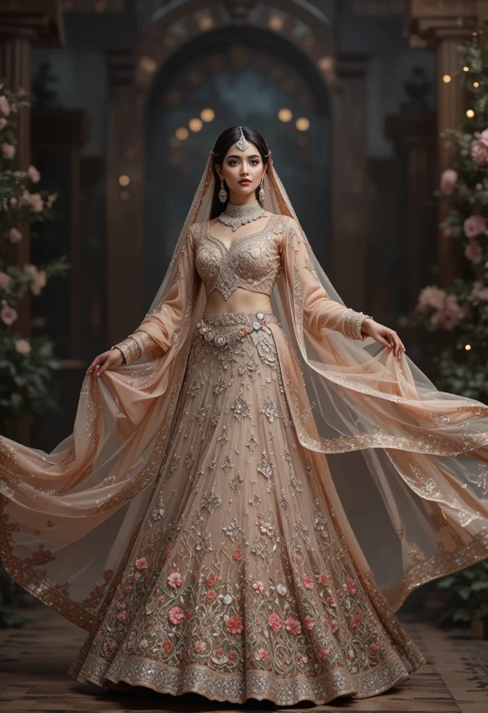 Pakistani Bridal Wear Silhouettes