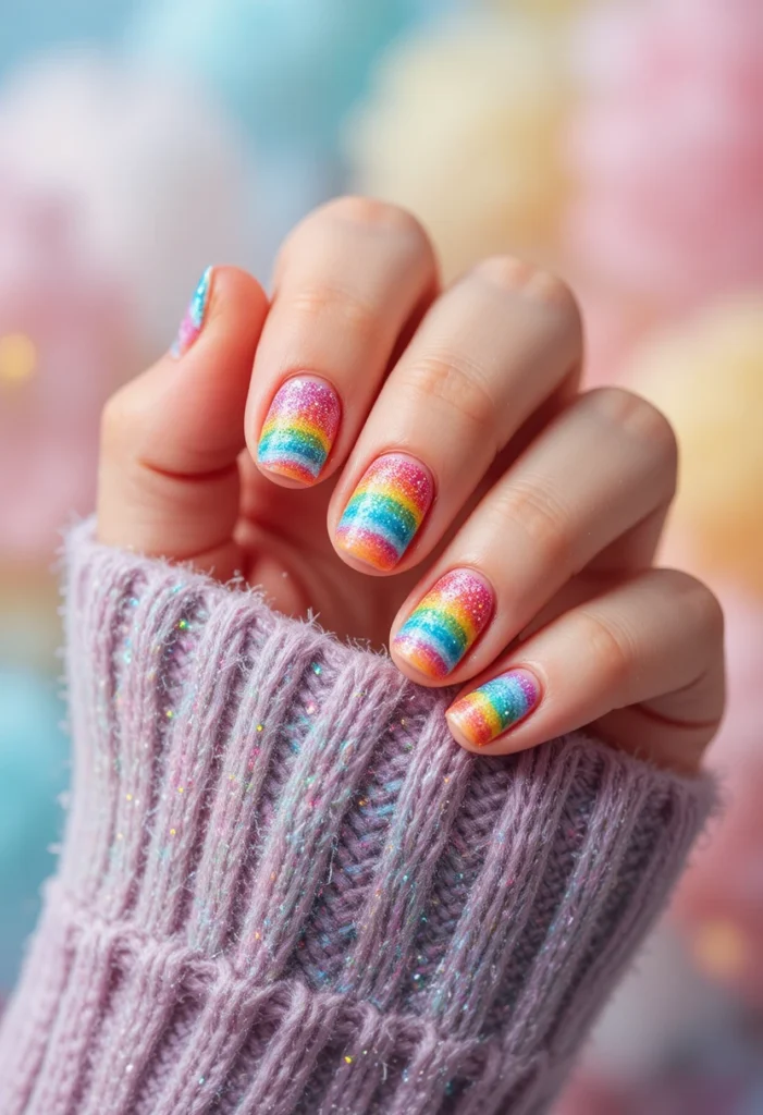 Cute Nails for Kids: Rainbow Magic Designs