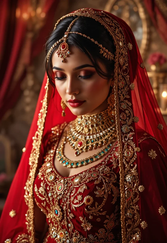 Pakistani Bridal Wear Color Psychology