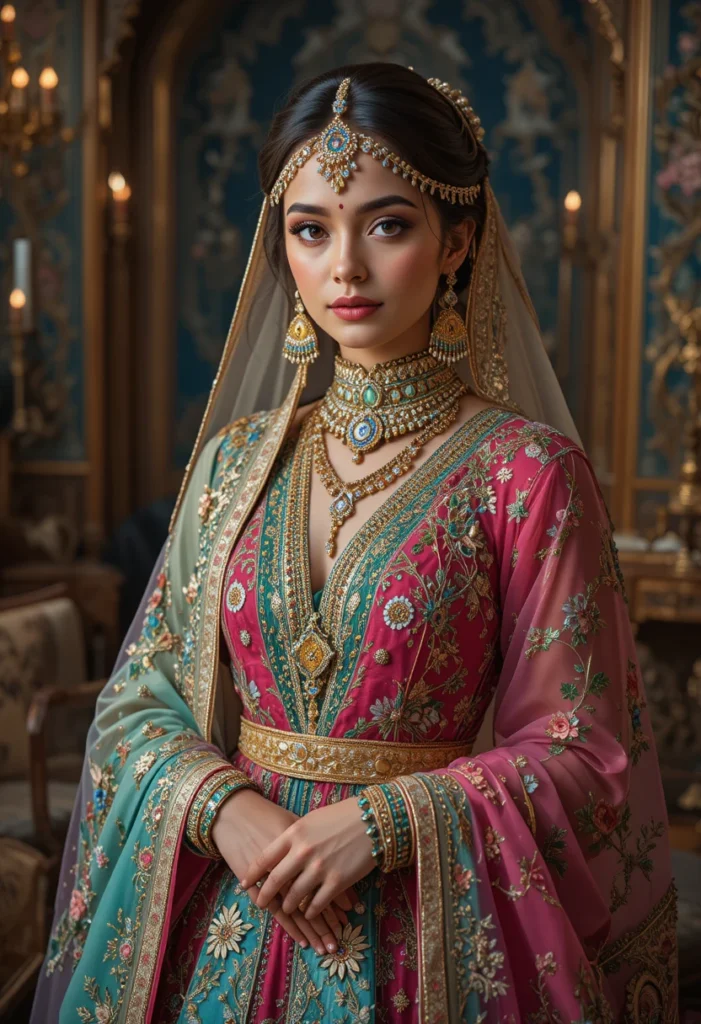 Pakistani Bridal Wear Diaspora Influence