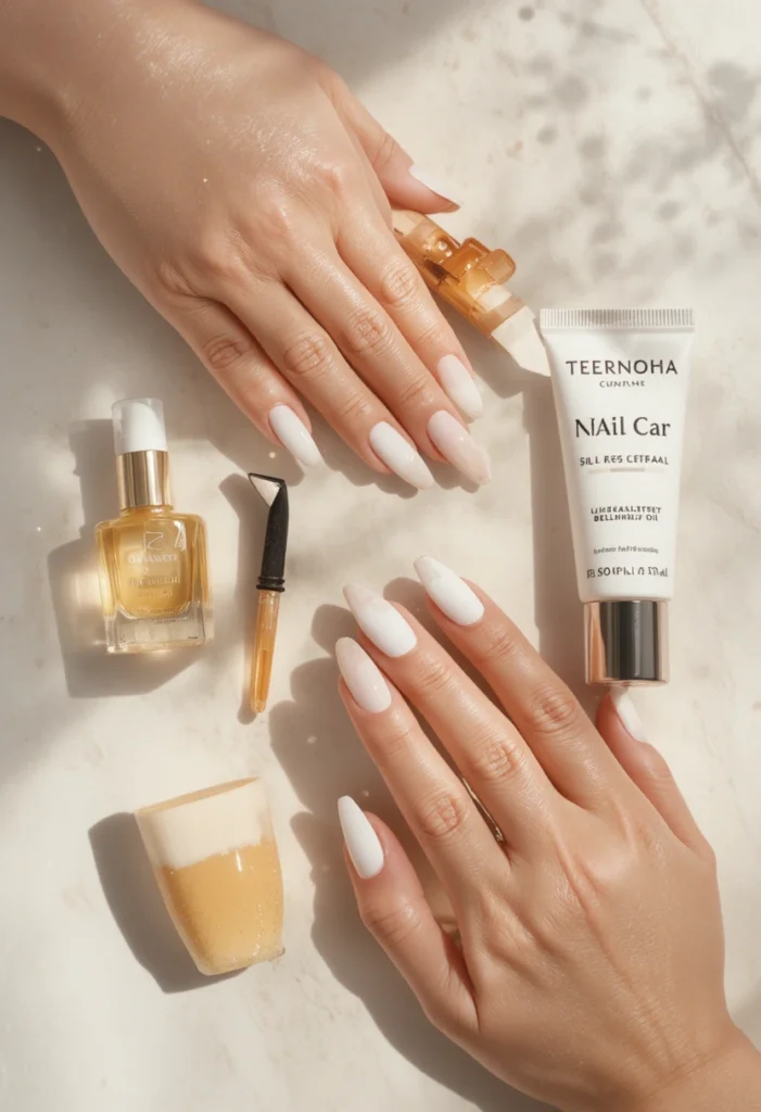 Short Milky White Nails: The Ultimate Guide to Elegant Minimalism 5 How to Maintain Short Milky White Nails