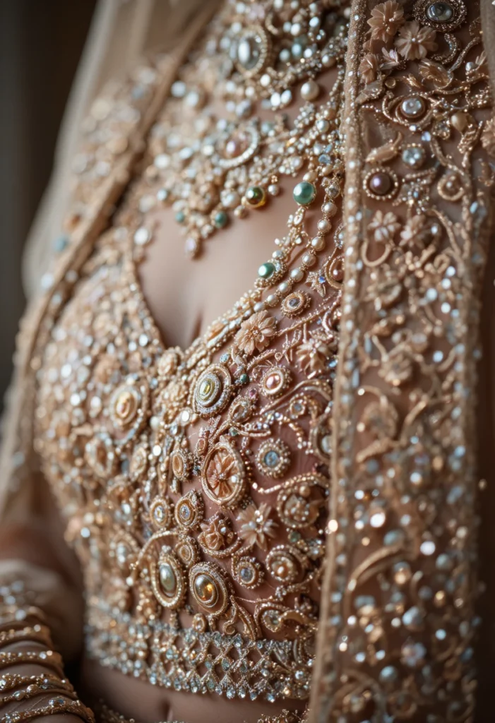 Pakistani Bridal Wear Luxury Embellishments