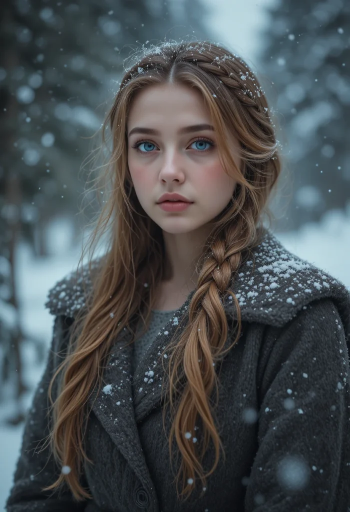 Fishtail Winter Hair Braid