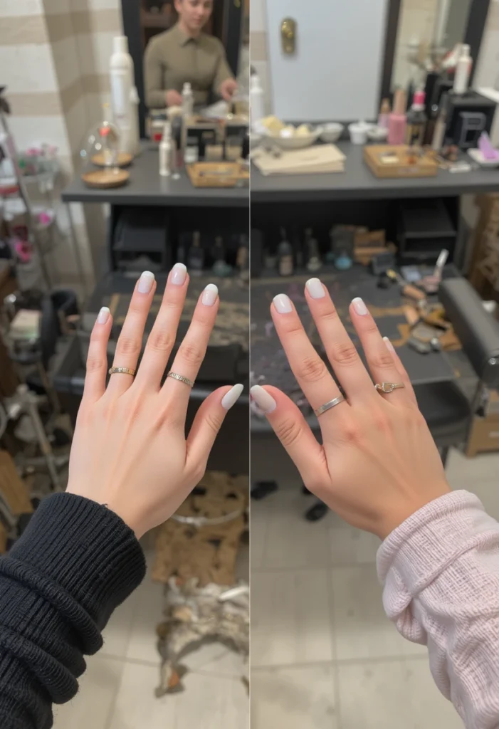 Short Milky White Nails: The Ultimate Guide to Elegant Minimalism 13 DIY vs. Salon Application