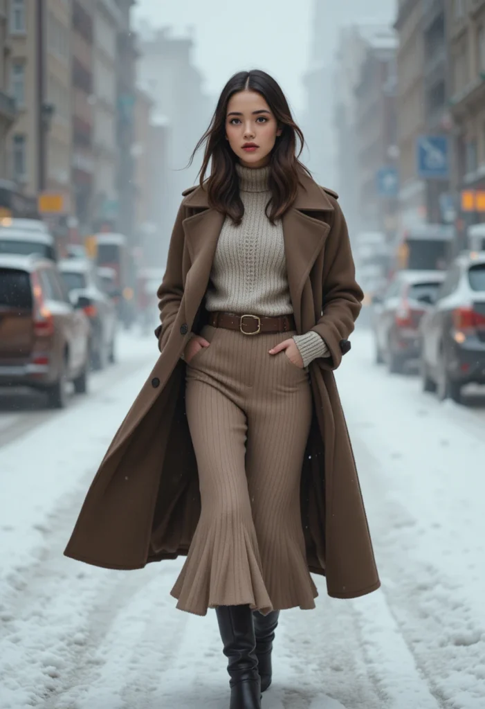  modest outfits winter cold season style balance