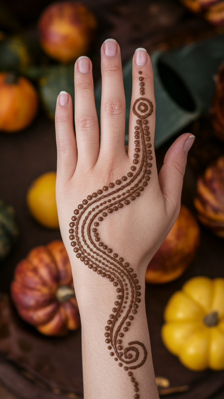 10+Simple Mehndi Designs: Elegance in Every Stroke 3 Arabic Simple Mehndi Designs