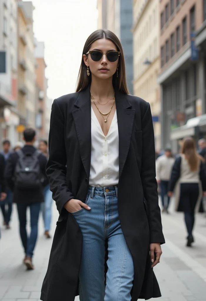 modest outfits luxury blazer streetwear