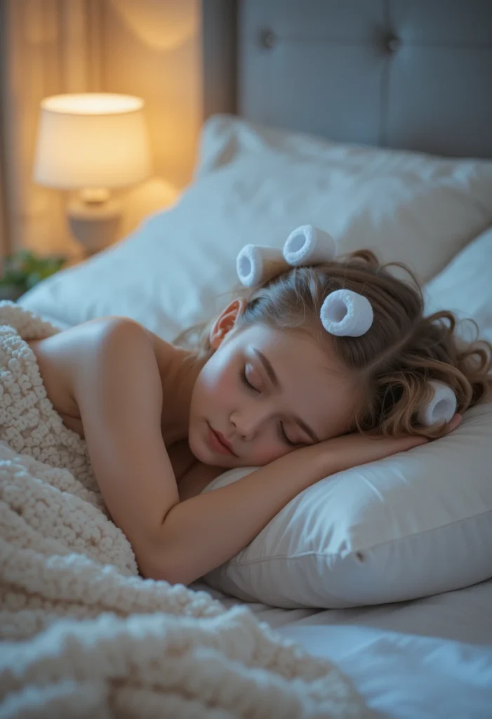 Overnight Styling with Heatless Curls Tutorials