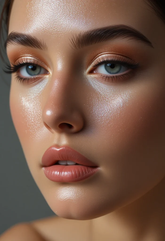 Soft Grunge Makeup: The Ultimate Guide to Edgy Elegance 8 Finishing Touches: Highlight and Setting