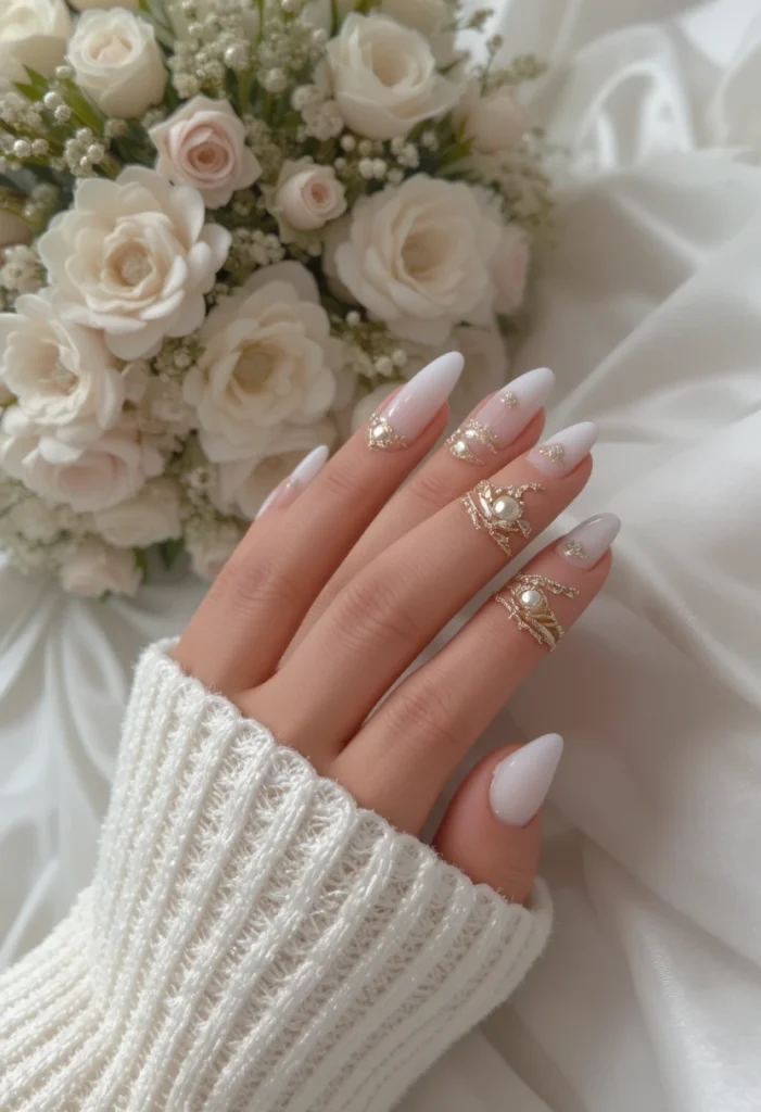 Short Milky White Nails: The Ultimate Guide to Elegant Minimalism 7 Short Milky White Nails for Special Occasions