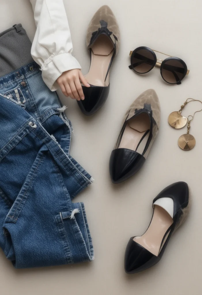 10+Business Casual Outfits with Jeans for Women 5 Sleek Footwear for Denim Outfits