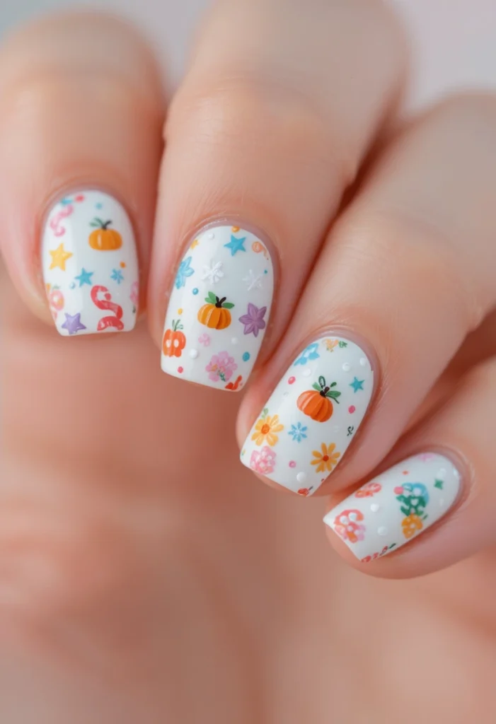 Cute Nails for Kids: Holiday and Festive Styles