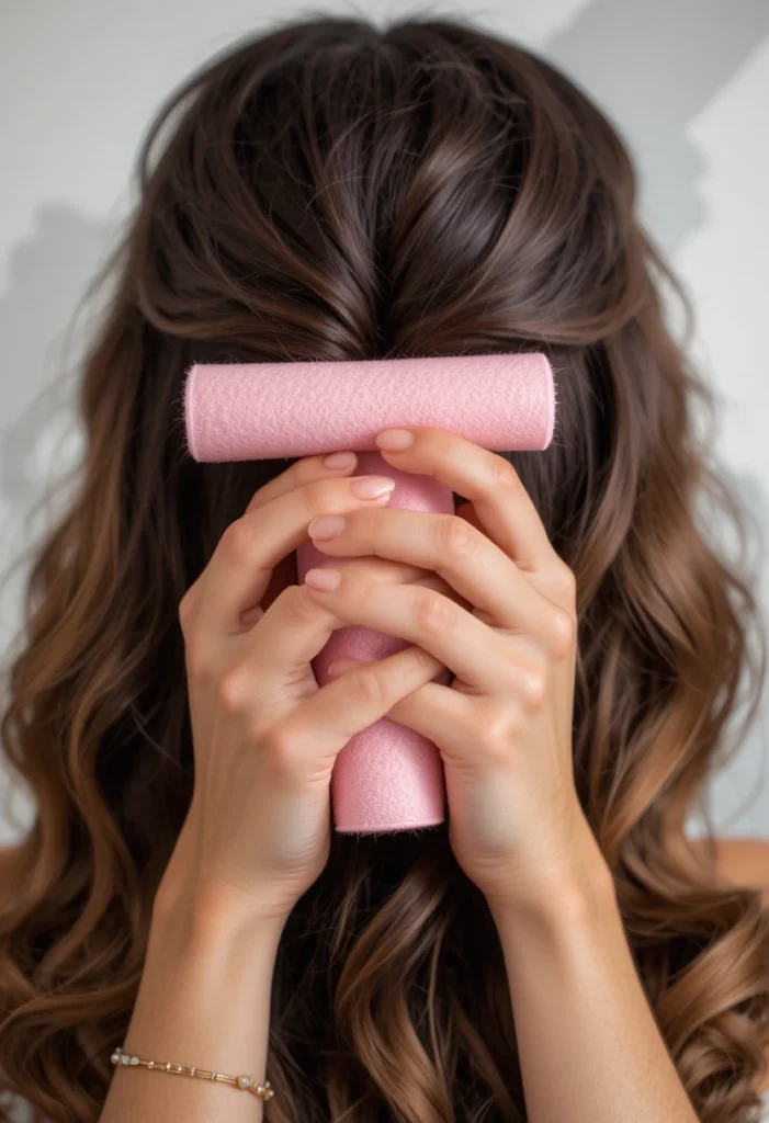 Soft Fabric Rod Method in Heatless Curls Tutorials