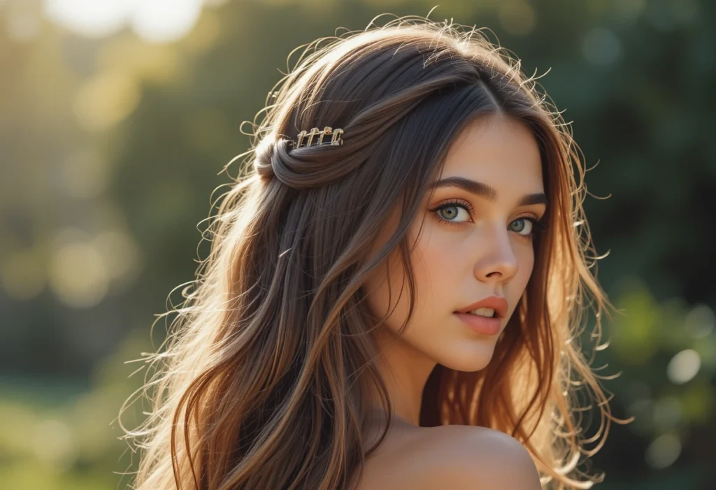 Easy Claw Clip Hairstyles