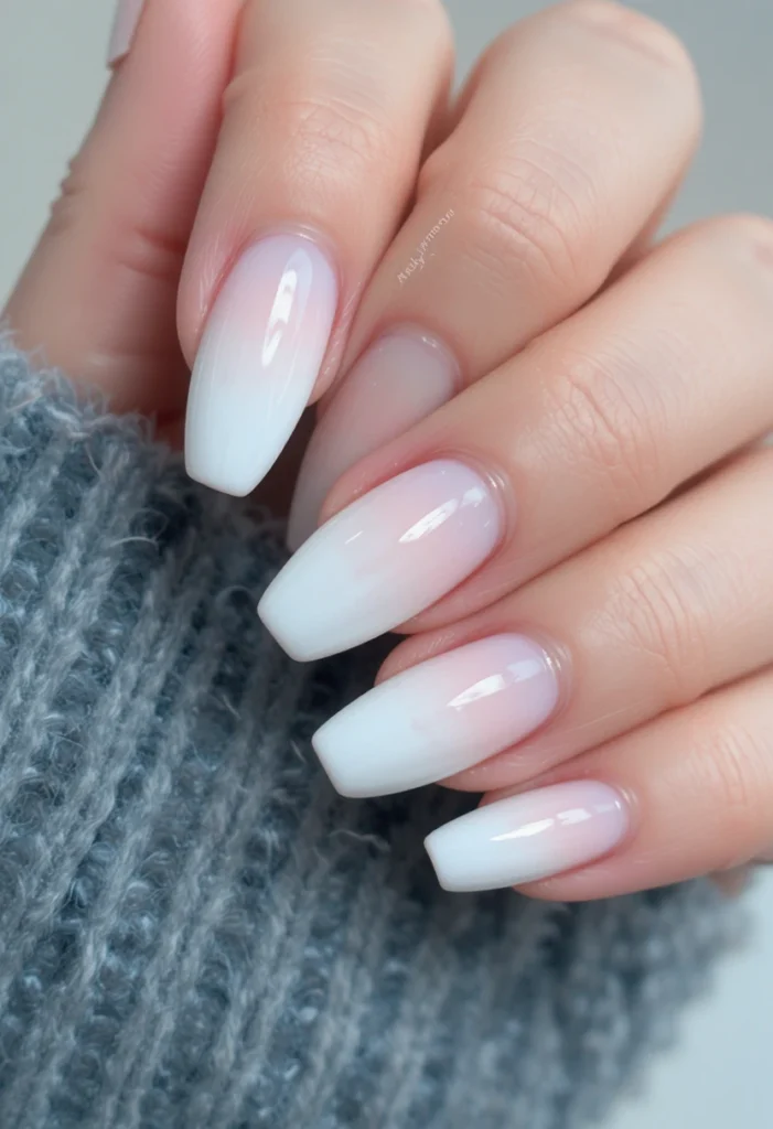 10+Elegant French Nails: A Timeless Nail Trend 2 Ombre French Nails