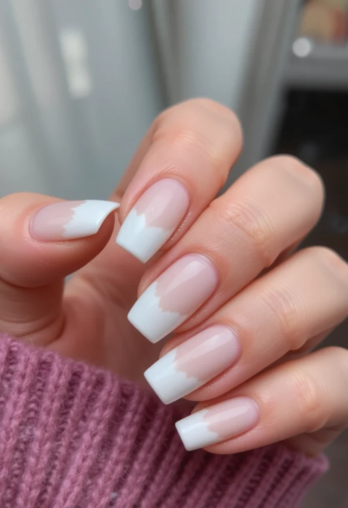 10+Elegant French Nails: A Timeless Nail Trend 5 Matte French Nails