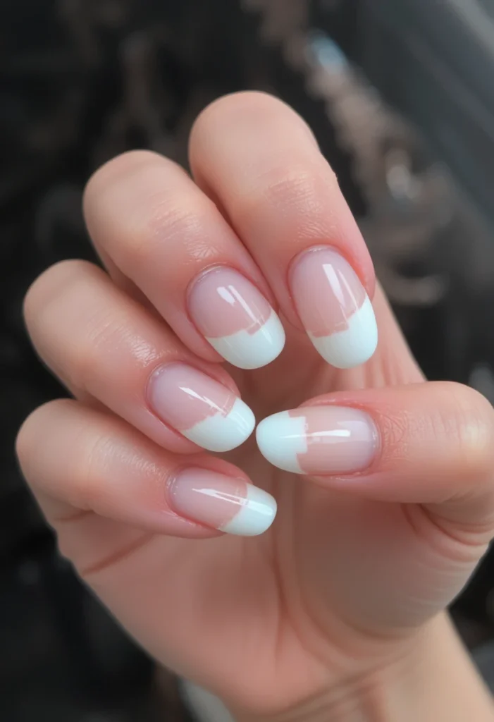 10+Elegant French Nails: A Timeless Nail Trend 6 Double French Tips