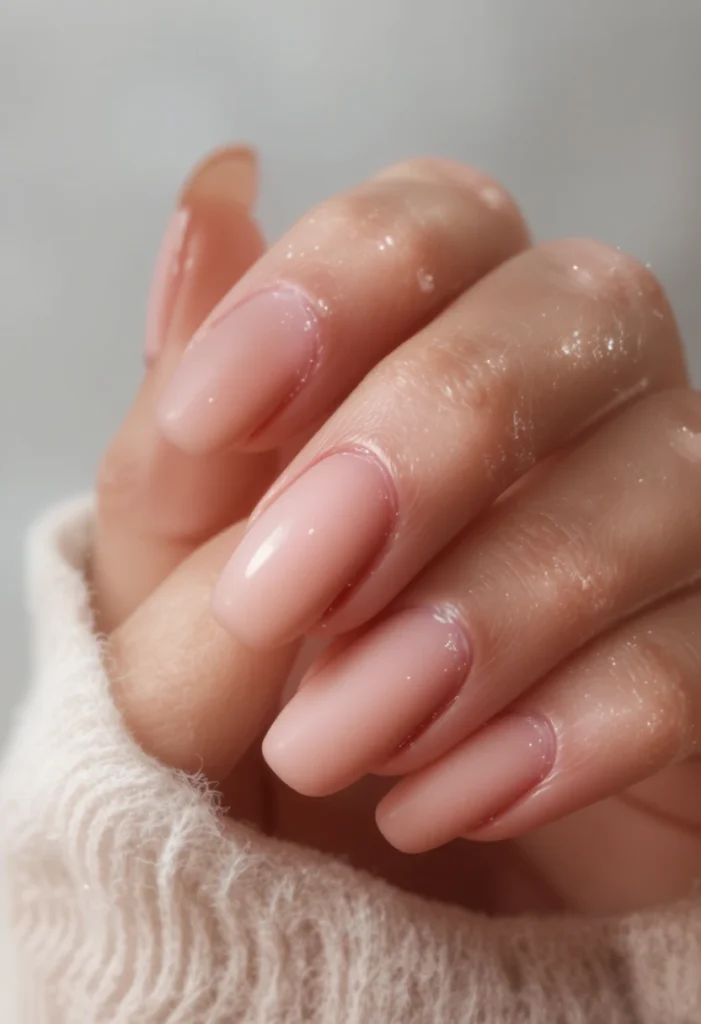  Matte Nude Nails