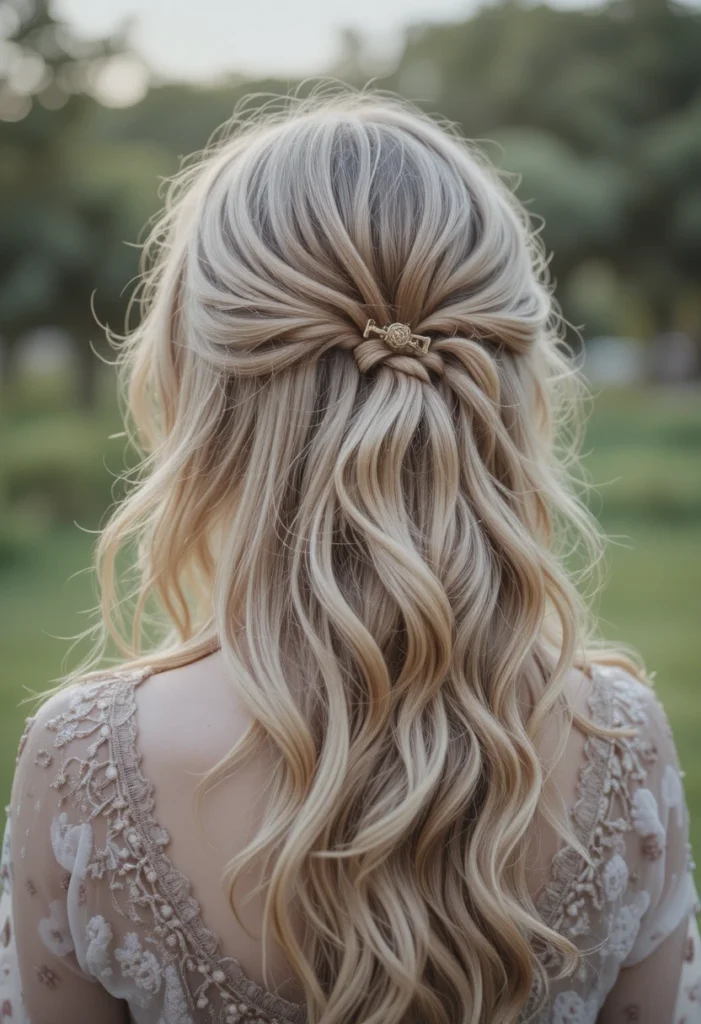 Loose Boho Clip Style – Easy Claw Clip Hairstyles