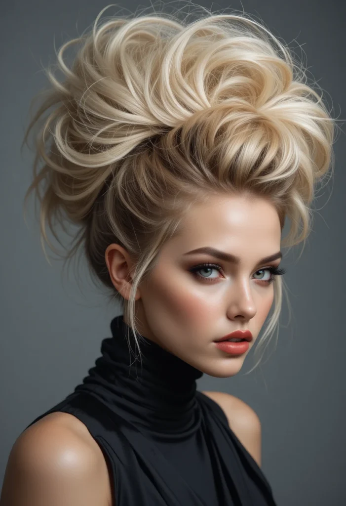  Voluminous Messy Bun Hairstyles
