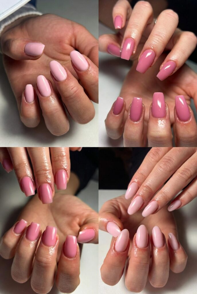  Nail Shapes That Enhance Pink Designs