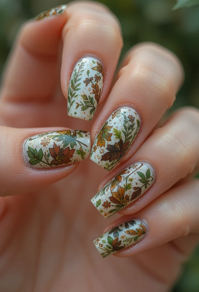Trending 2025 Nail Designs: Nature-Inspired Nail Art