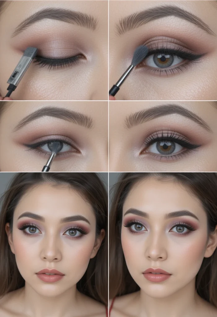 Step-by-Step Technique for Flawless Smokey Eye Makeup