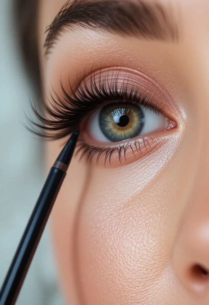 12+Soft Glam Tutorial: A Complete Beginner-to-Pro Makeup Guide 8 Soft Glam Tutorial: Eyeliner and Lash Application Tips