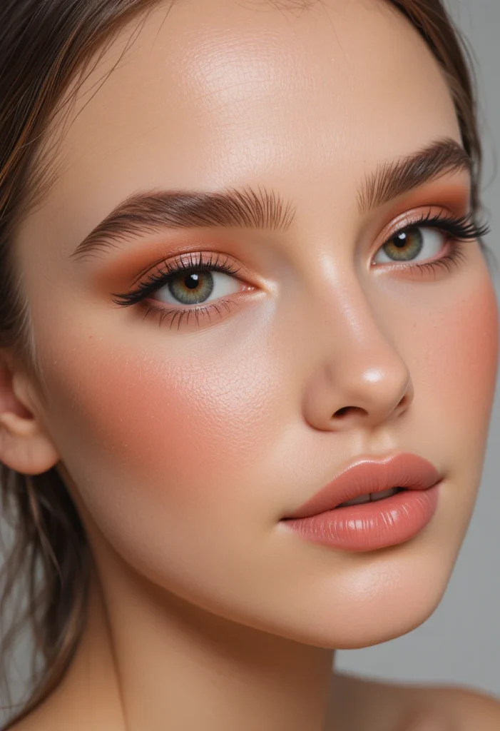 12+Soft Glam Tutorial: A Complete Beginner-to-Pro Makeup Guide 9 Soft Glam Tutorial: Blush Placement for a Natural Flush